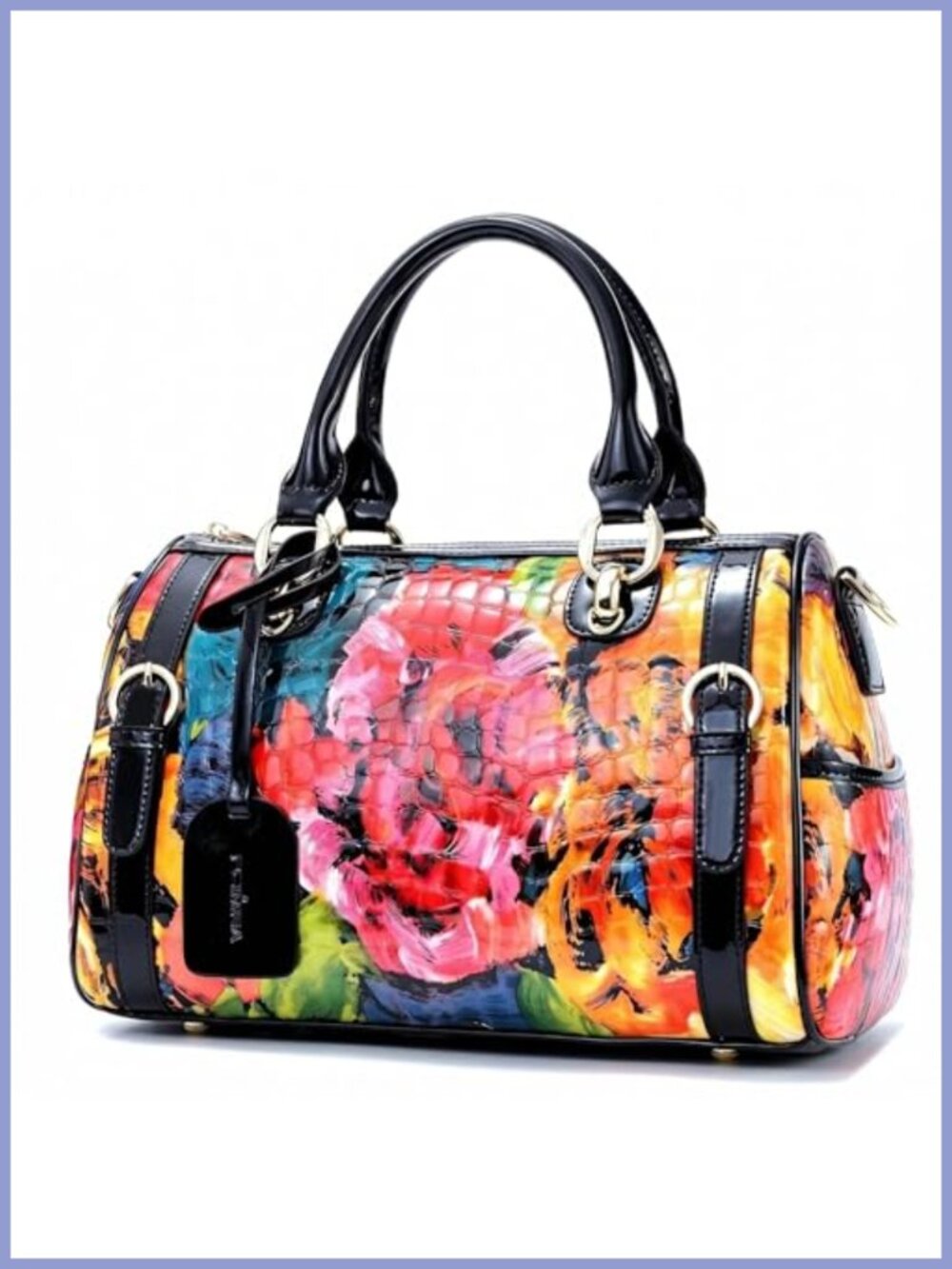 Genuine Leather Crossbody Handbag Tote Shoulder Bag Purse Satchel